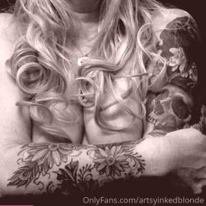 artsyinkedblonde Nude OnlyFans Leaks