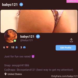 babyc121 Nude OnlyFans Leaks