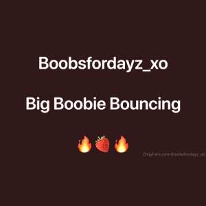 boobsfordayz-xo2 Nude OnlyFans Leaks