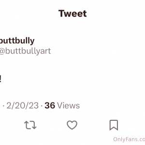 buttbullied Nude OnlyFans Leaks