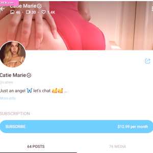 catiee Nude OnlyFans Leaks