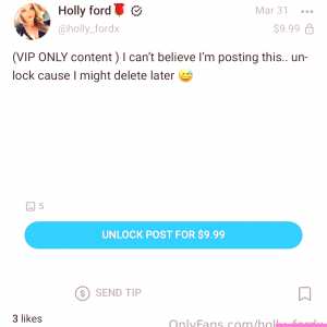 holly-fordx Nude OnlyFans Leaks