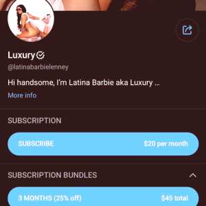 Latinabarbielenney Nude Leaks Onlyfans