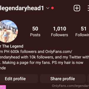 legendaryhead Nude OnlyFans Leaks