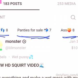 liilmonster Nude OnlyFans Leaks