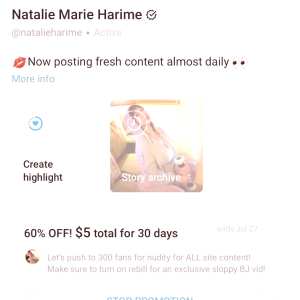 natalieharimefree Nude OnlyFans Leaks