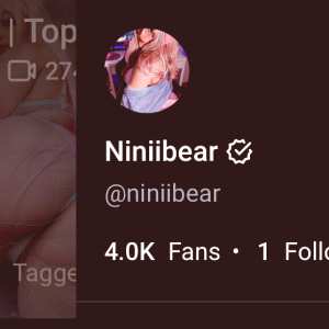 niniibear Nude OnlyFans Leaks