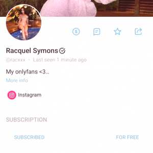 racquel-symons Nude OnlyFans Leaks