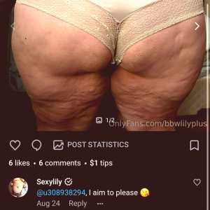 sexybbwlily Nude OnlyFans Leaks