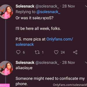 solesnackfree Nude OnlyFans Leaks