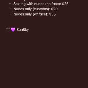 sunsky Nude OnlyFans Leaks