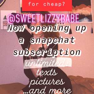 sweetlizzybabe Nude OnlyFans Leaks