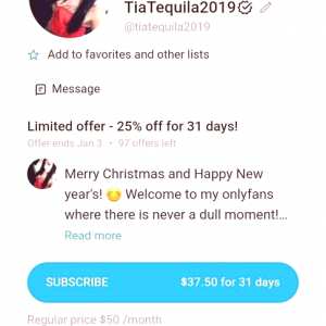 tiatequila100 Nude OnlyFans Leaks